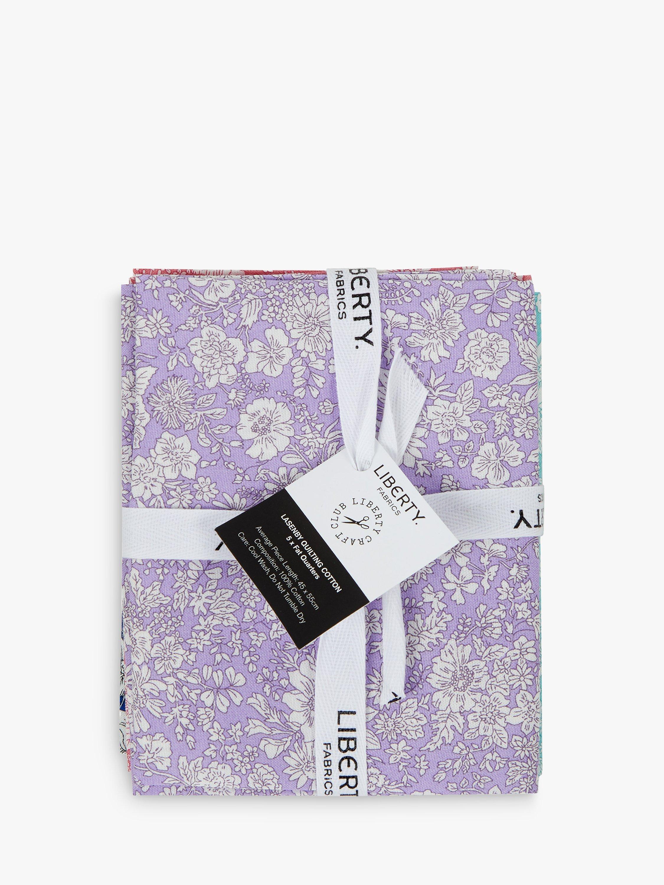 Liberty Fabrics Emily Belle قصاصات دهنية عبوة من 5 قطع، مستوردة من المملكة المتحدة