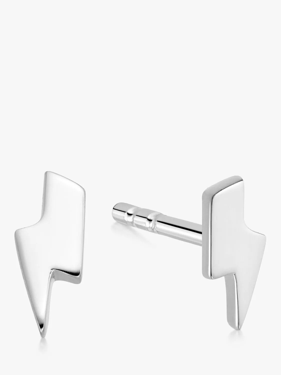 Daisy London Lightning Bolt Stud Earrings, Gold