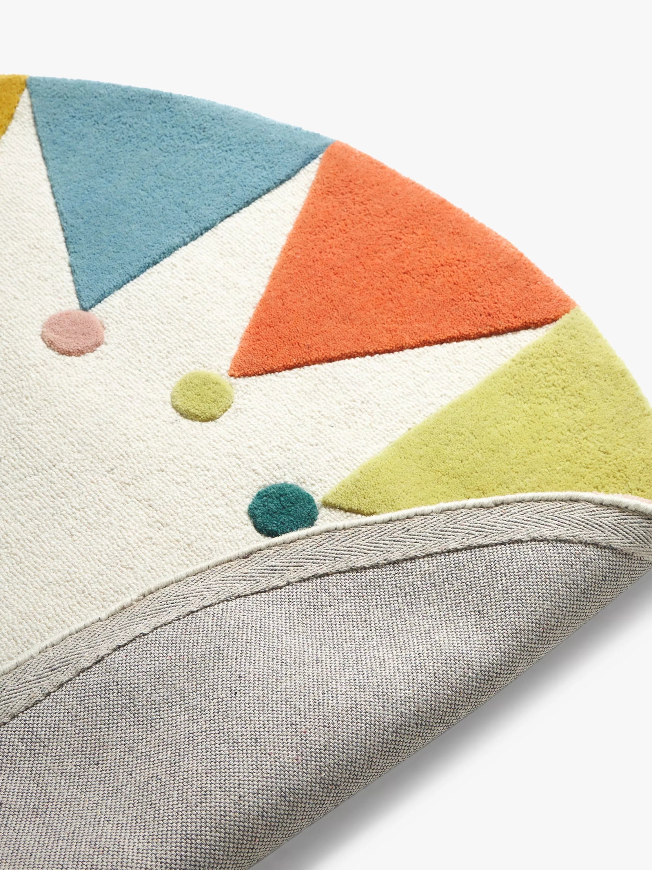John Lewis carnival wool rug diameter 100cm, UK version