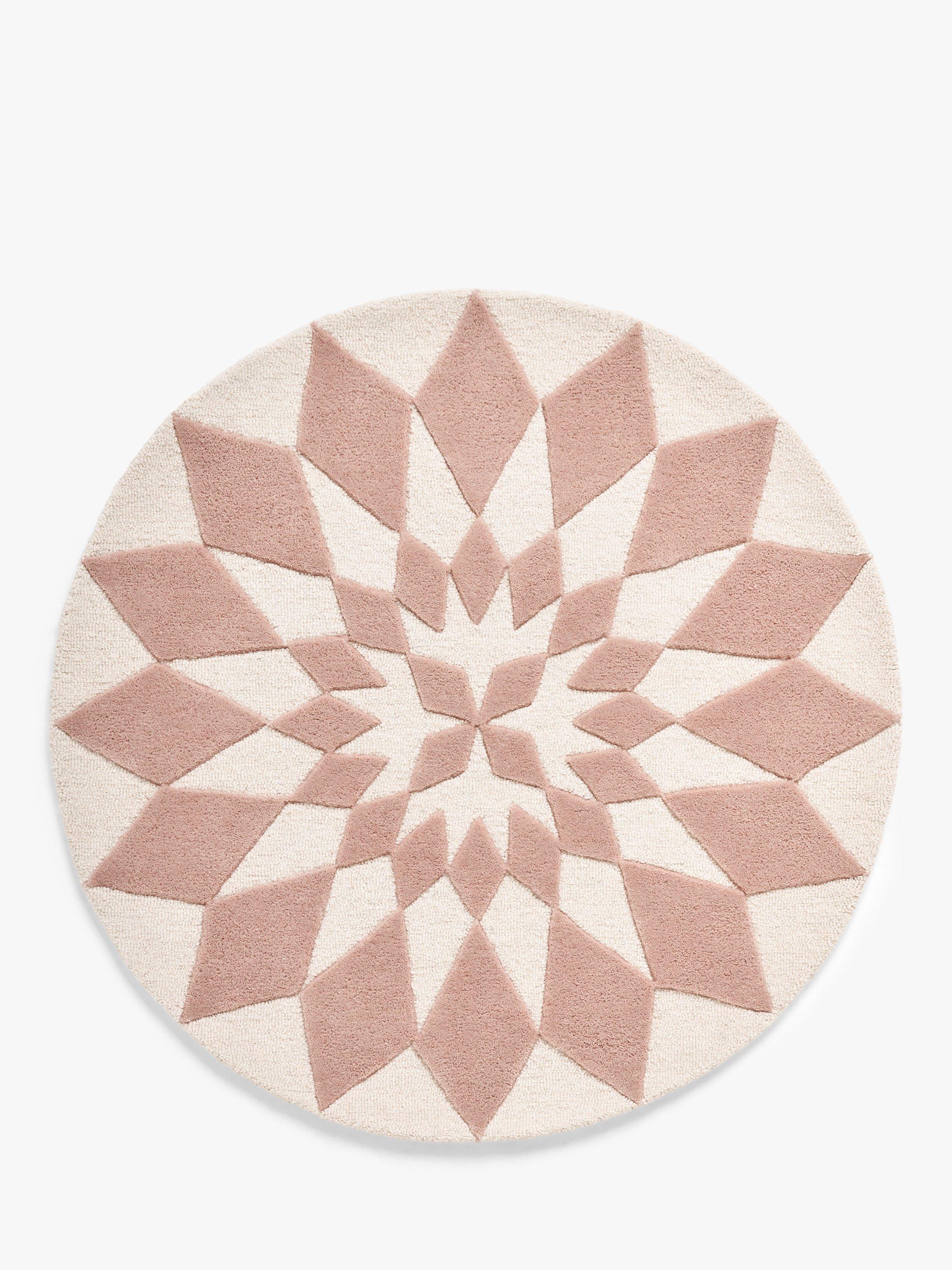 John Lewis Starburst Wool Rug 100cm, UK version