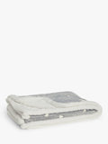 John Lewis kids' glow-in-the-dark star print sherpa fleece blanket, UK version