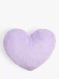 John Lewis Kids' Faux Fur Heart Cushion