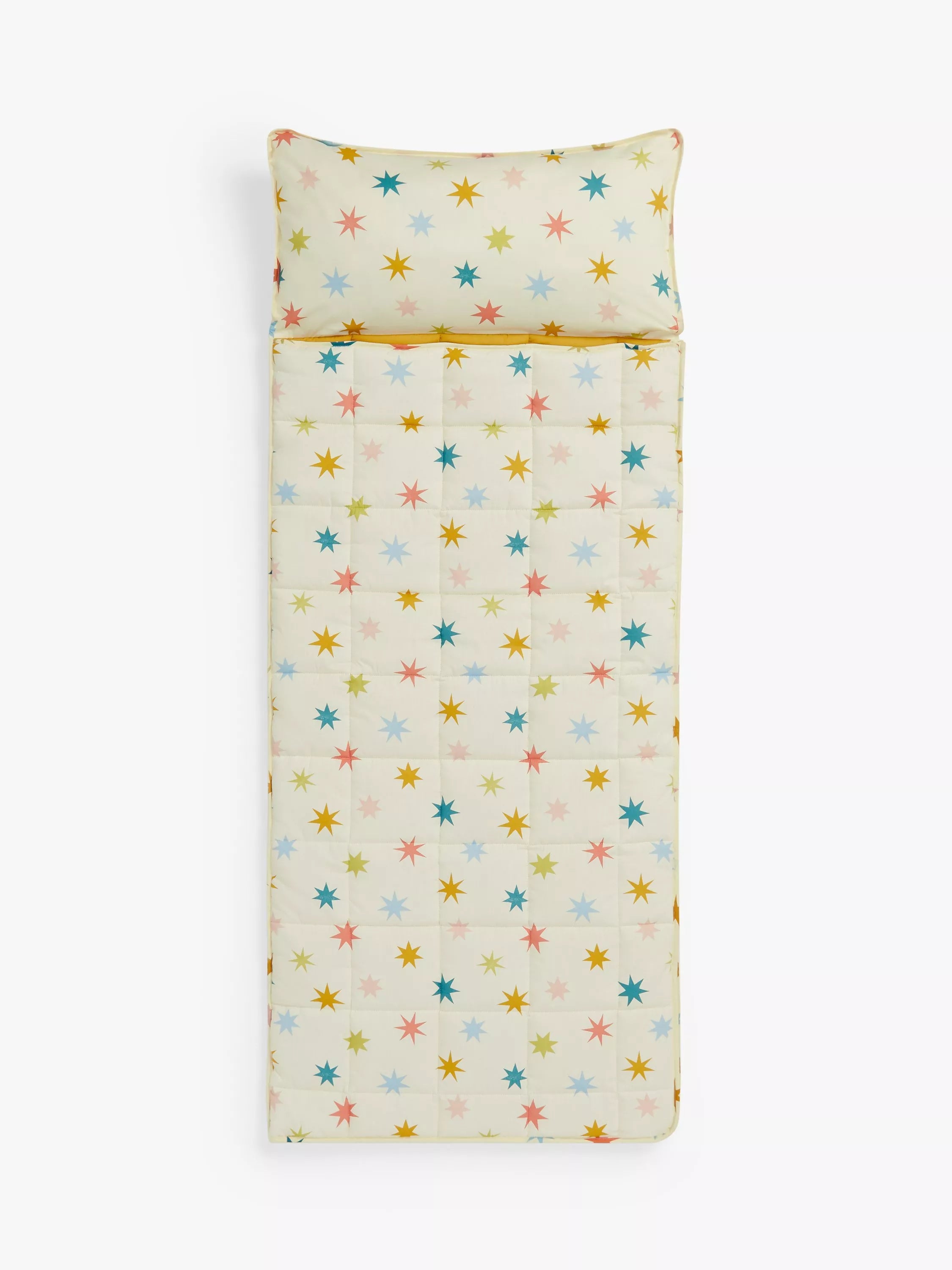 John Lewis star print pure cotton sleepover bag (British brand)