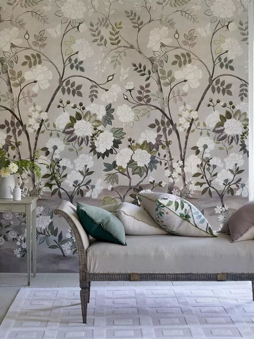 Floral Scenic Wallpaper Panel Set 140cm x 300cm