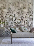 Floral Scenic Wallpaper Panel Set 140cm x 300cm