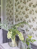 English Heritage Craven Street flower wallpaper 10m x 52cm, UK version
