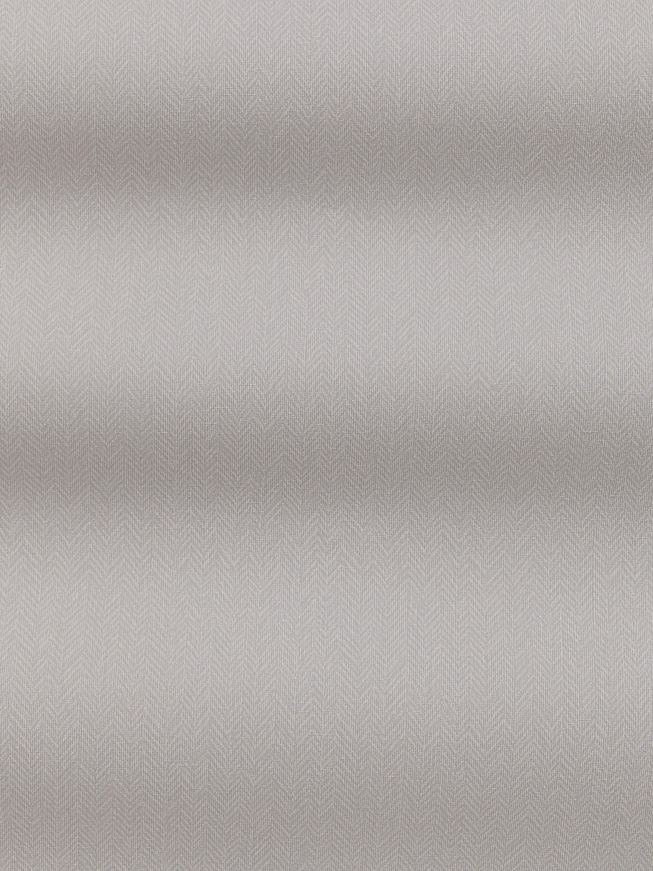 John Lewis herringbone vinyl wallpaper pale grey - British product