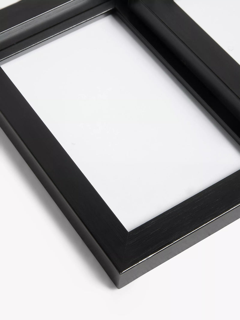 John Lewis 9-photo frame in black, imported from the UK
