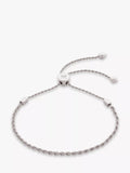 Monica Vinader Corda Rope Chain Bracelet Silver - British product