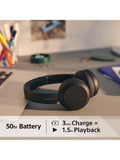 Sony WH-CH520 trådløse hodetelefoner på øret, britisk versjon