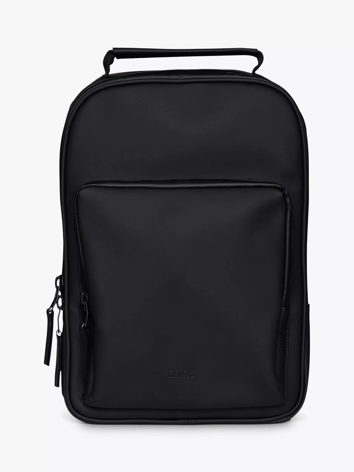 Rains Book Daypack in Drift, waterproof 15-inch laptop backpack (British brand)