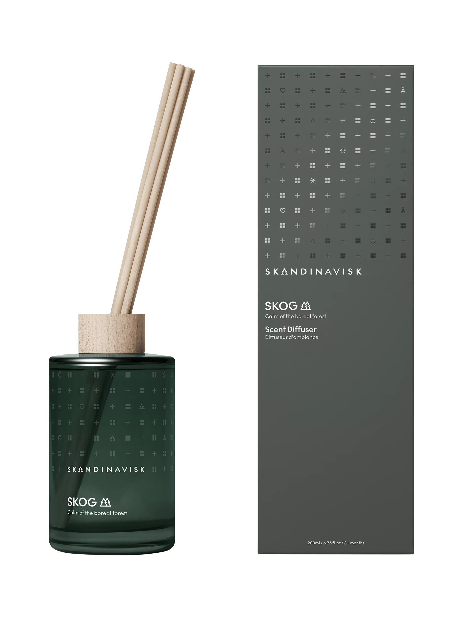 SKANDINAVISK Skog reed diffuser 200ml (British brand)