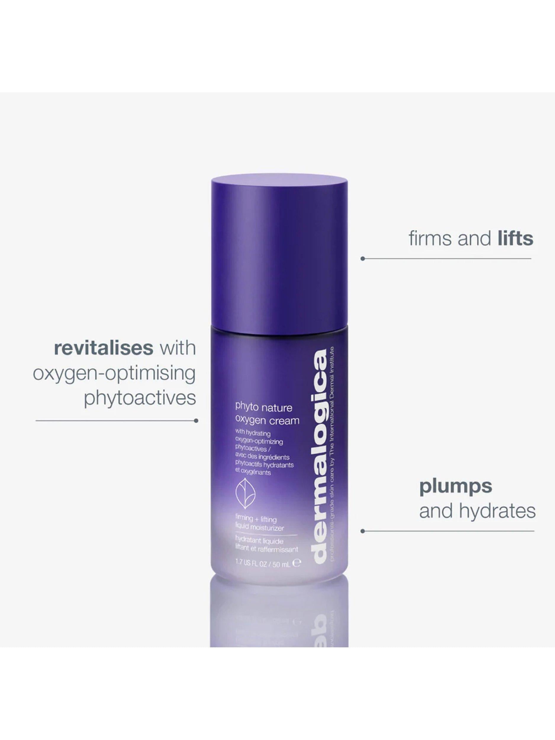 Dermalogica Phyto Nature Oxygen Cream 50ml, imported from the UK