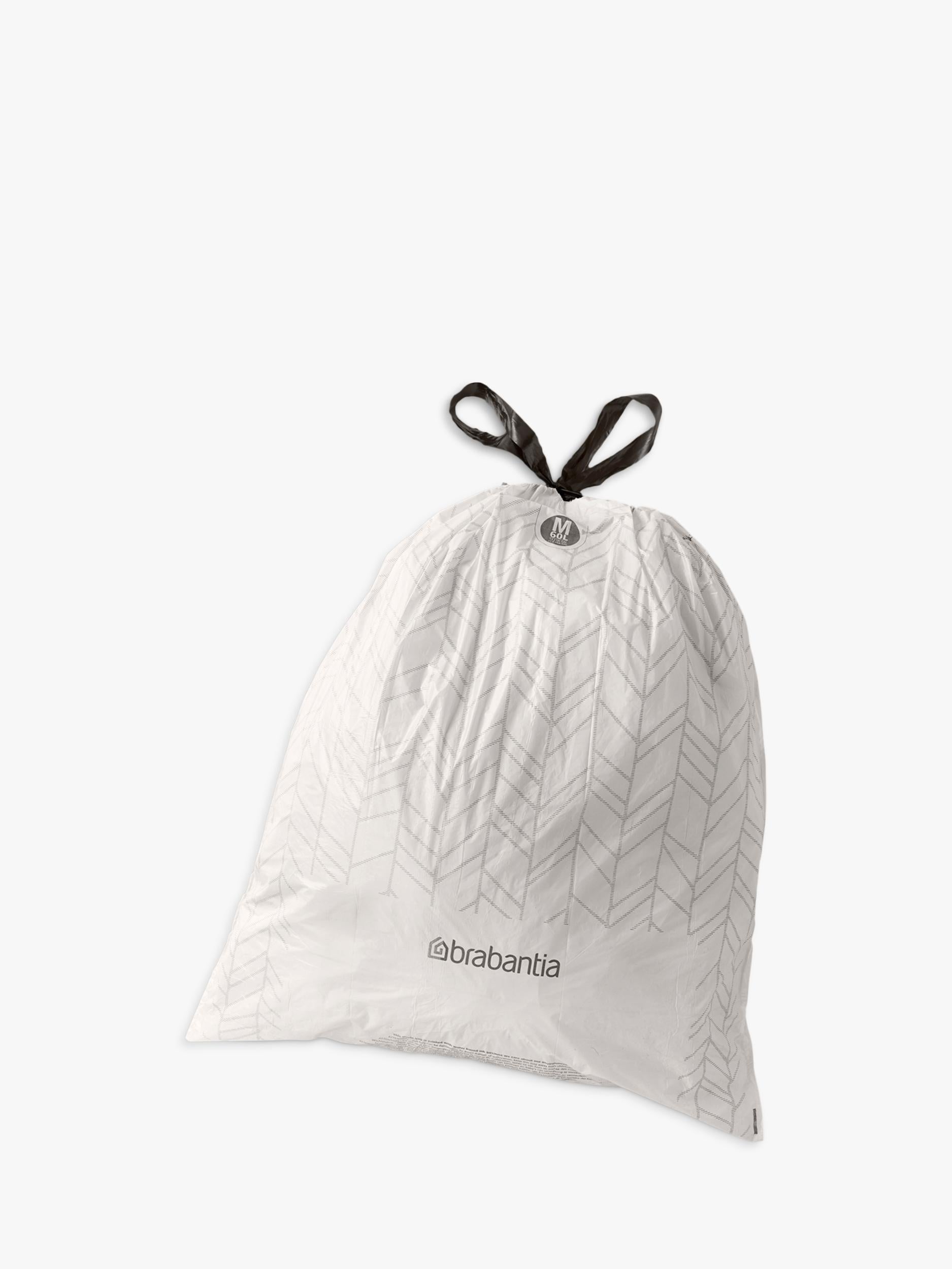 Brabantia PerfectFit bin liners 60L 120 bags - British product