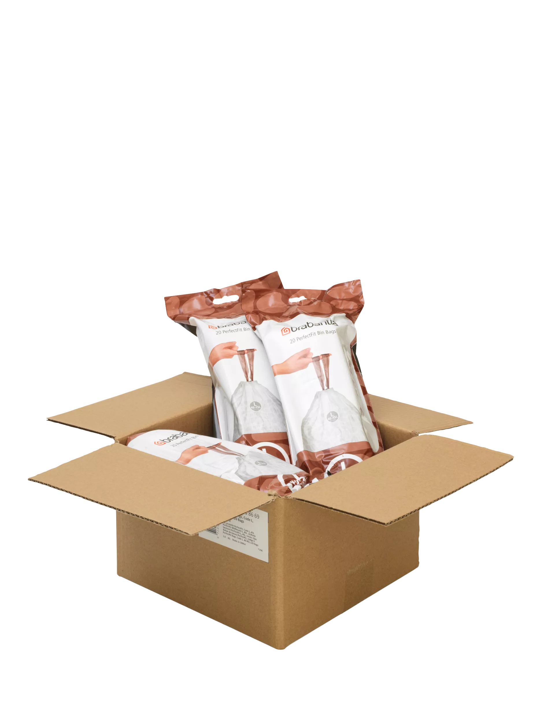 Brabantia PerfectFit bin liners 40-45L (British brand)