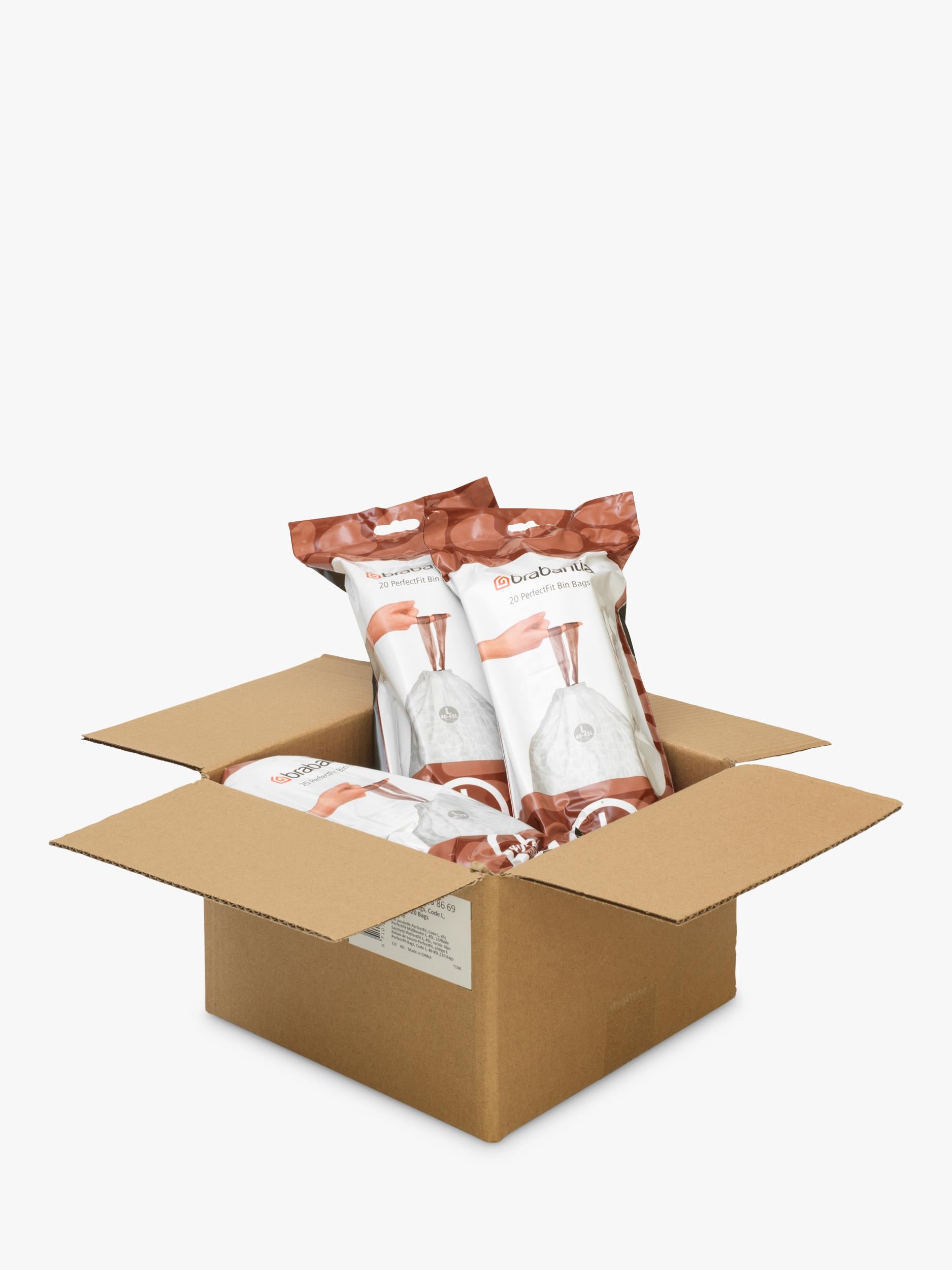 Brabantia PerfectFit bin liners 40-45L (British brand)
