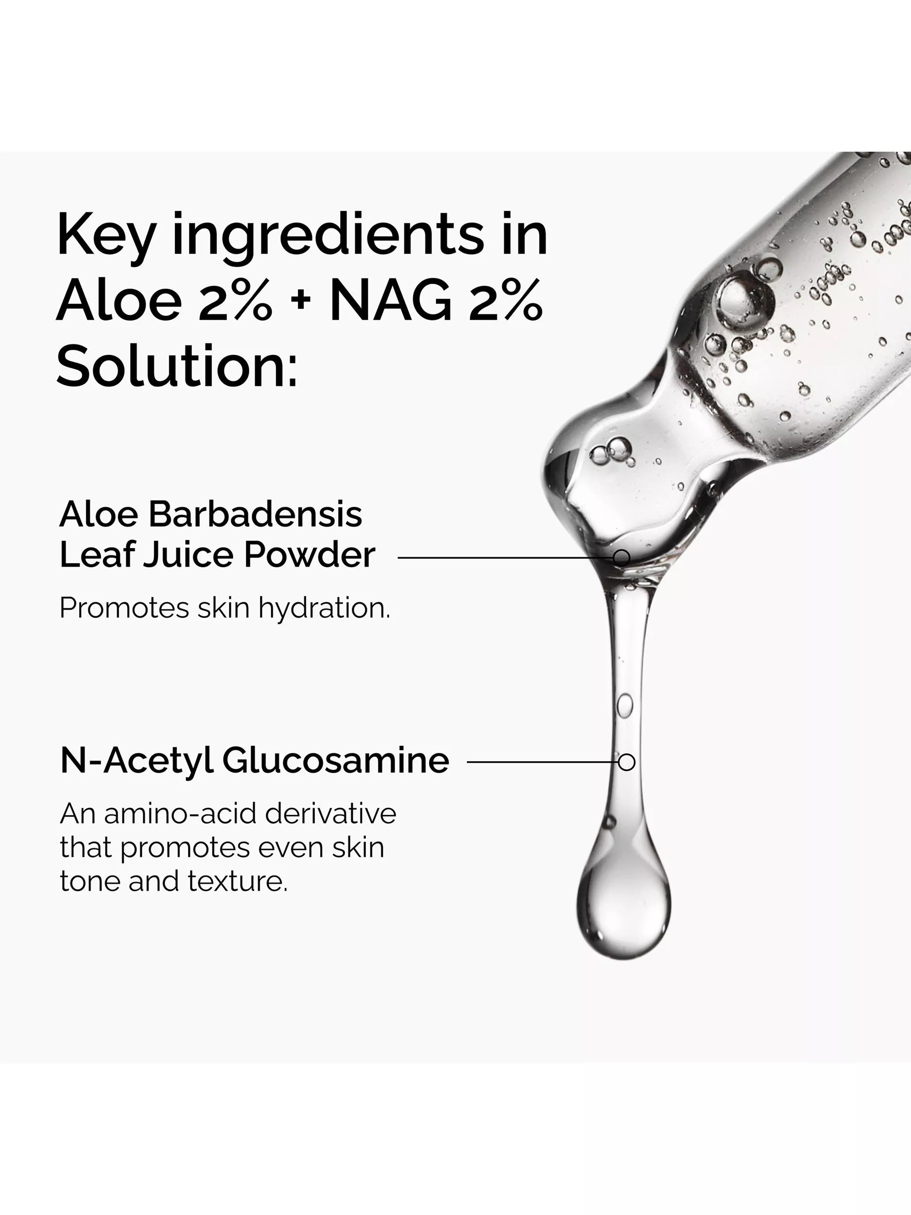 The Ordinary Aloe 2% NAG serum 30ml (British brand)