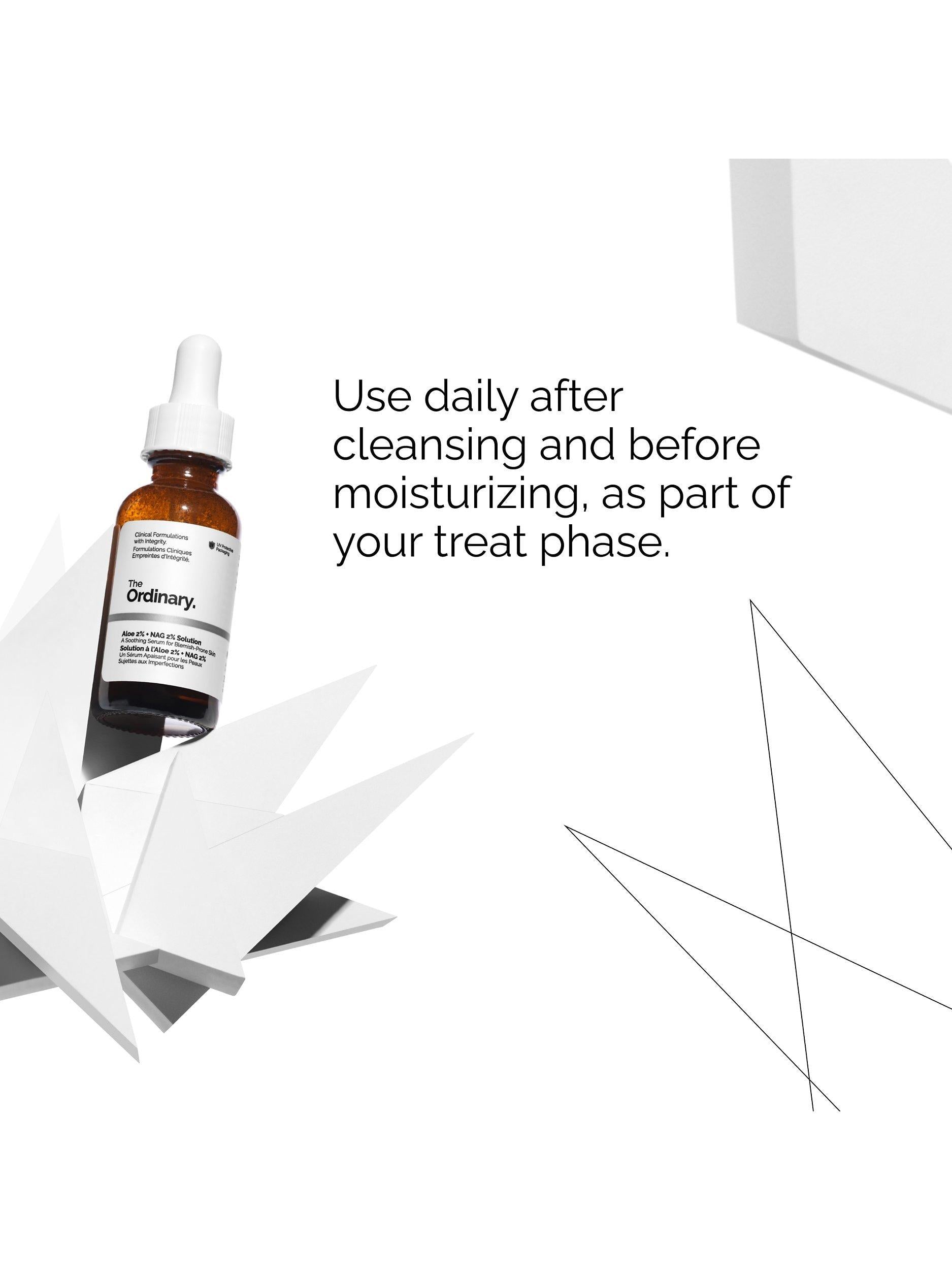 The Ordinary Aloe 2% NAG serum 30ml (British brand)