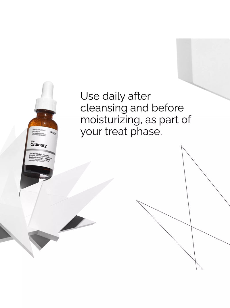 The Ordinary Aloe 2% NAG serum 30ml (British brand)