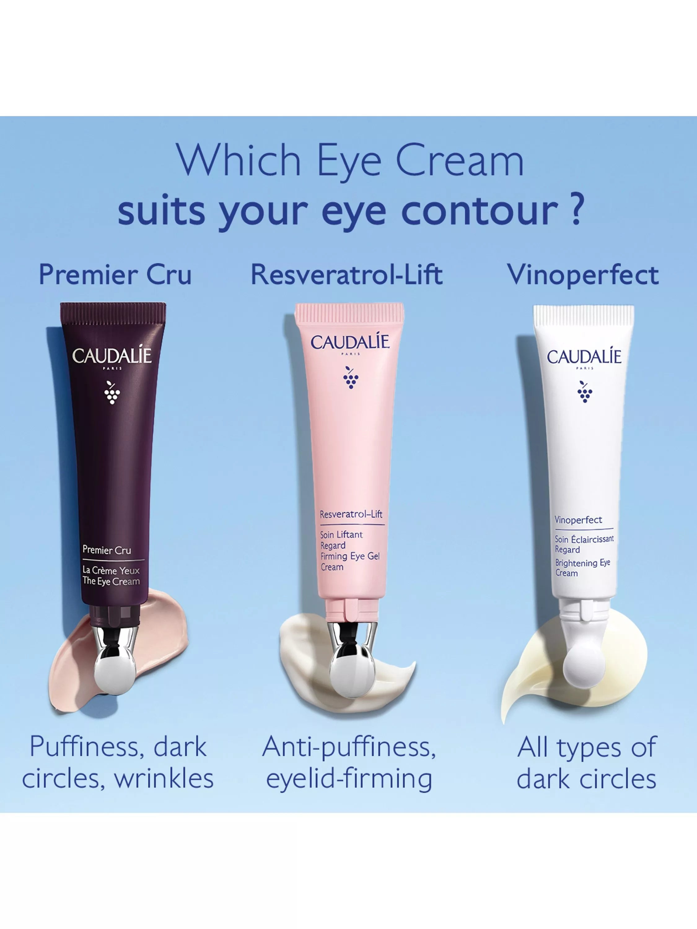Caudalie Vinoperfect dark circle brightening eye cream 15ml, UK version