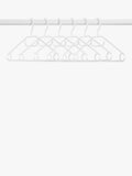 John Lewis white plastic swivel hangers set of 6, UK version