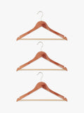 John Lewis FSC Cedar Natural clothes hangers pack of 3, UK version