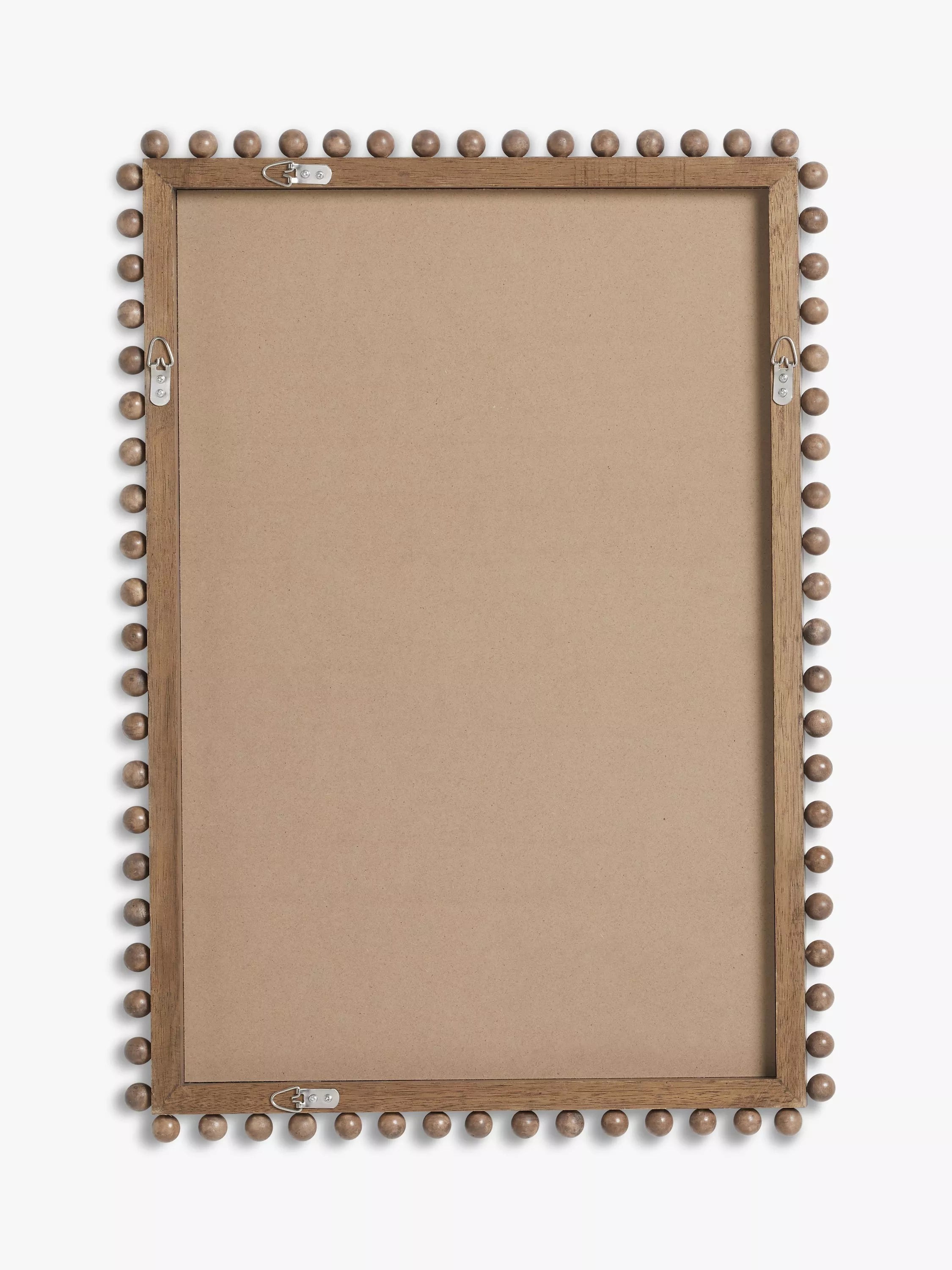 John Lewis Bobbin rectangular wood frame mirror 85x60cm - British product