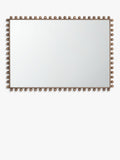 John Lewis Bobbin rectangular wood frame mirror 85x60cm - British product