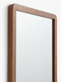 Miroir d'entrée John Lewis Slim en chêne massif 140x43cm, version britannique