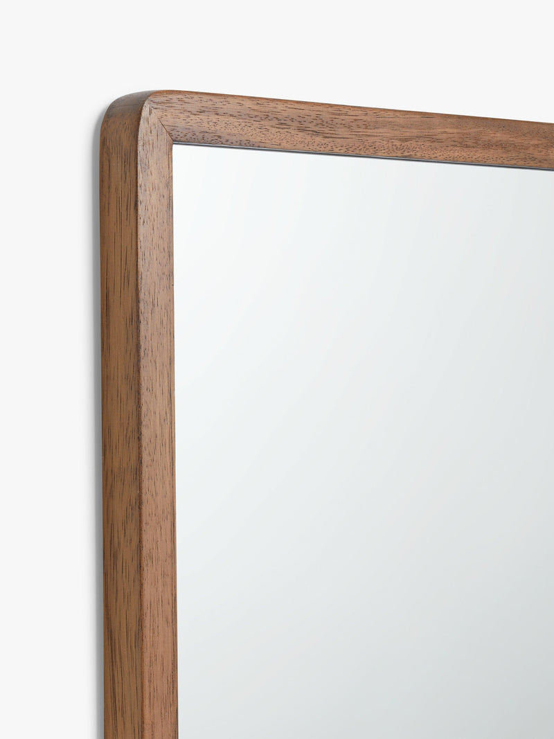 John Lewis solid oak rectangular wall mirror 75x50cm (ماركة بريطانية)