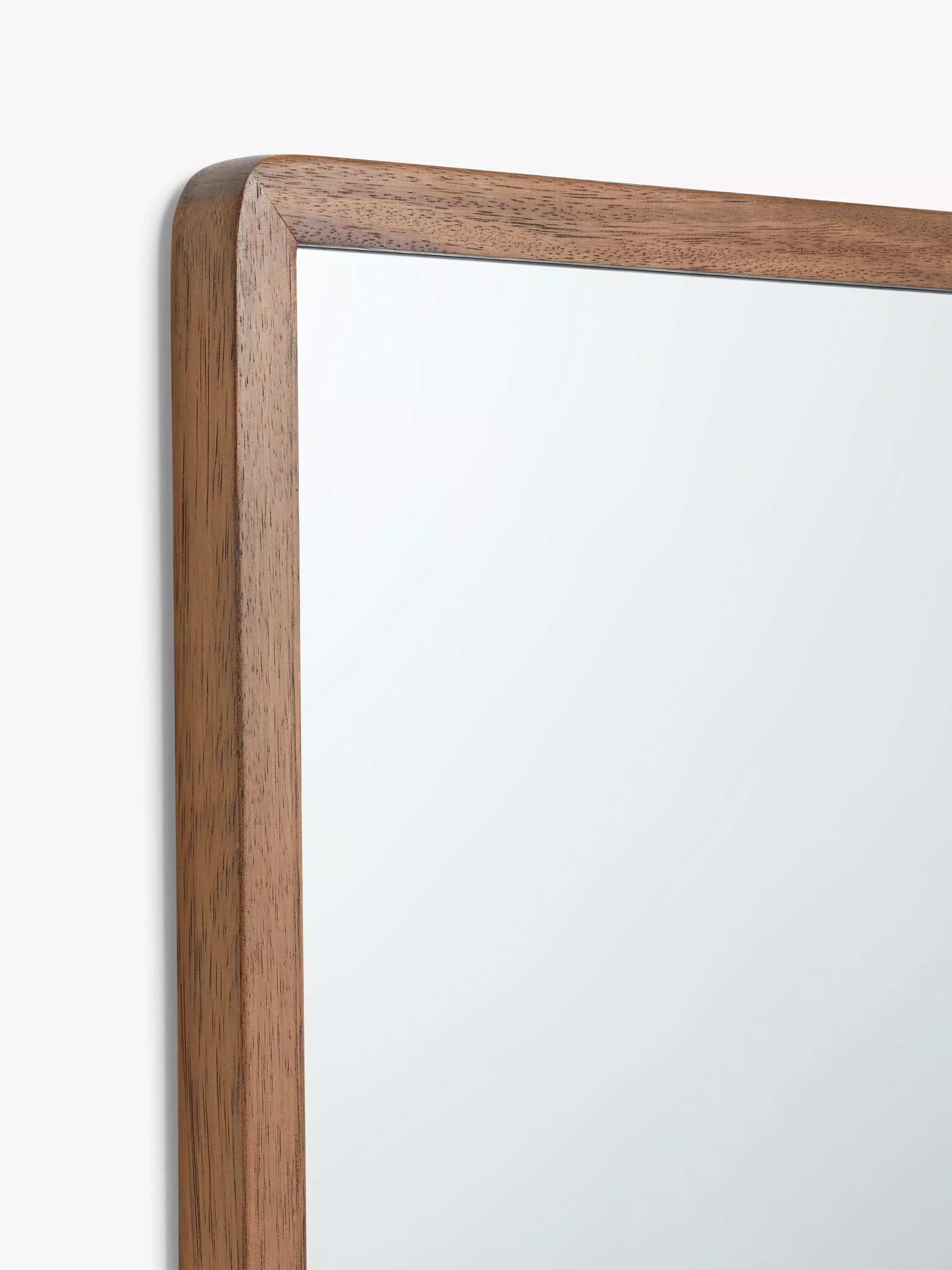 John Lewis solid oak rectangular wall mirror 75x50cm (British brand)