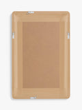John Lewis solid oak rectangular wall mirror 75x50cm (ماركة بريطانية)