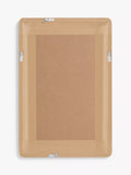 John Lewis solid oak rectangular wall mirror 75x50cm (British brand)