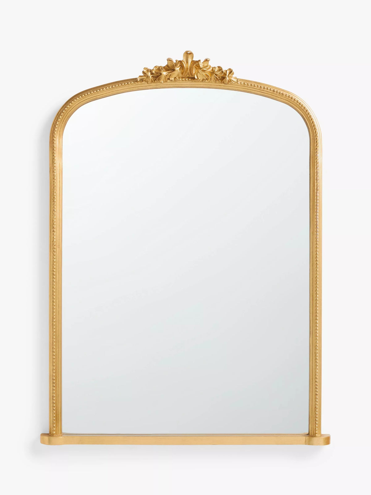 John Lewis vintage ornate gold overmantel mirror 85x115cm (British brand)