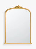John Lewis vintage ornate gold overmantel mirror 85x115cm (British brand)