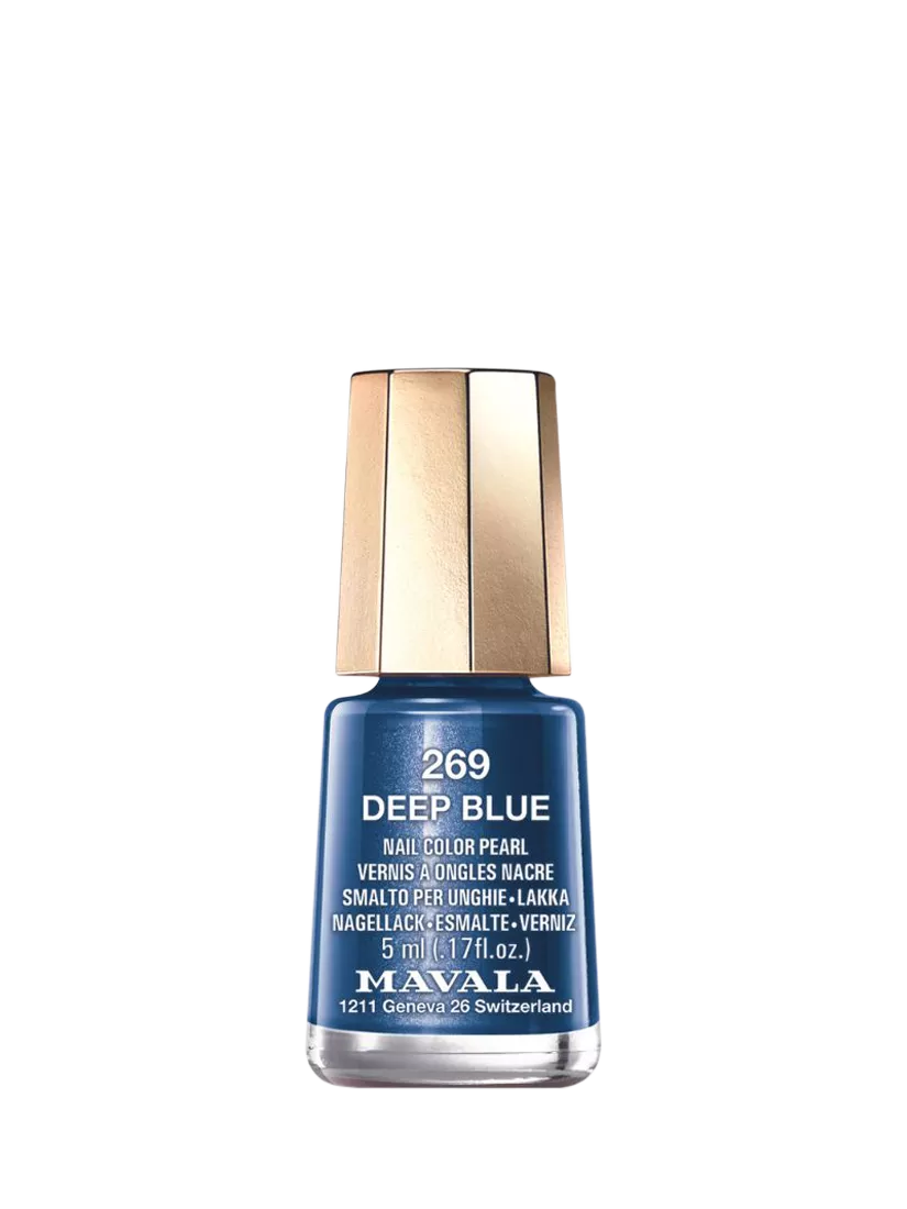 Mavala Mini Colour Nail Polish - Pearl, 269 Deep Blue