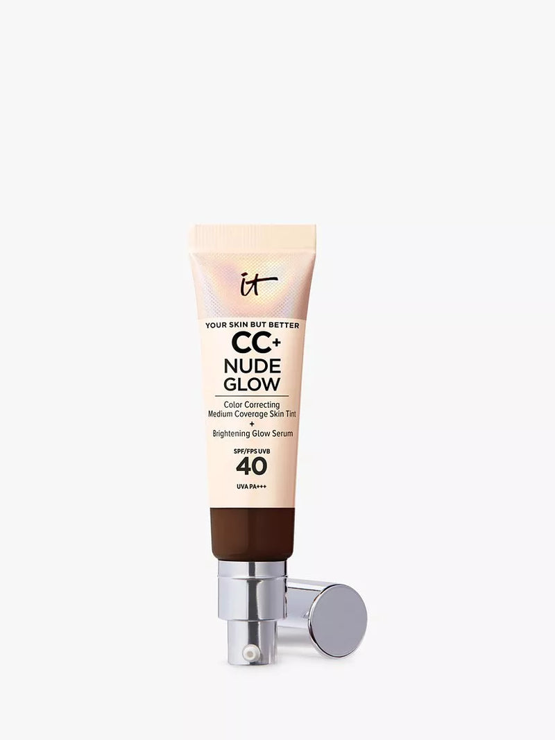 IT Cosmetics Your Skin But Better CC+ Nude Glow with SPF 40 - Deep Bronze