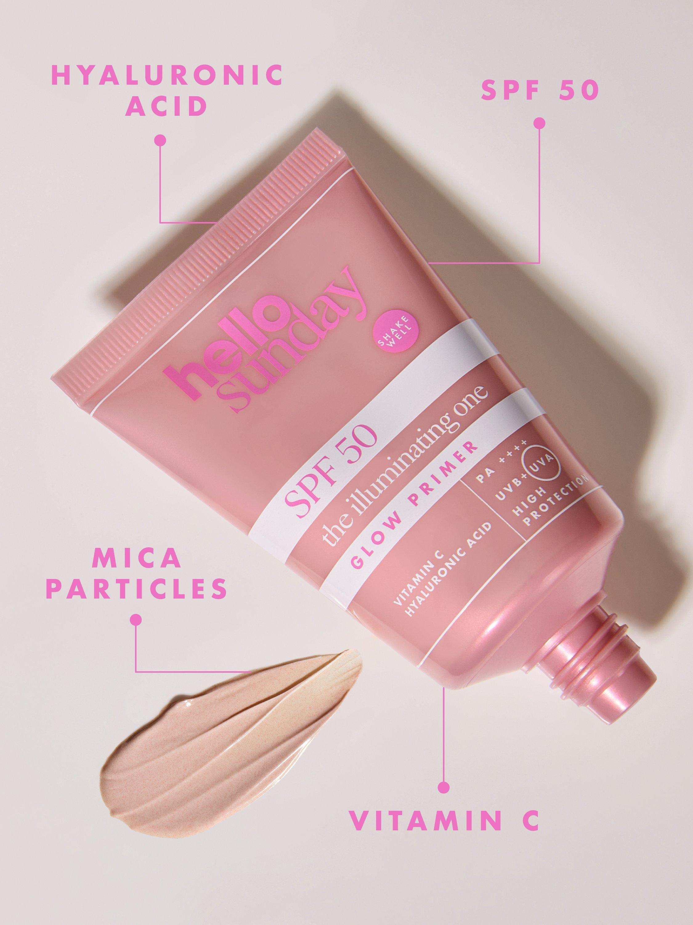 Hello Sunday glow primer SPF 50 50ml, UK version