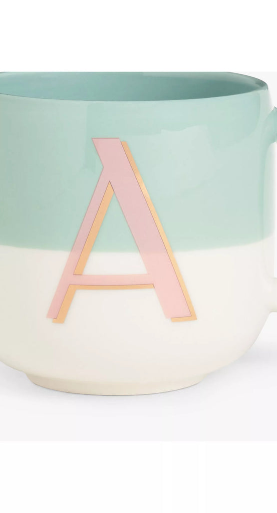 John Lewis Alphabet Fine China Mug