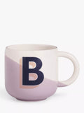 John Lewis Alphabet Fine China Mug - K