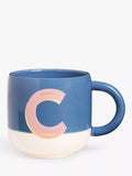 John Lewis Alphabet Fine China Mug - B
