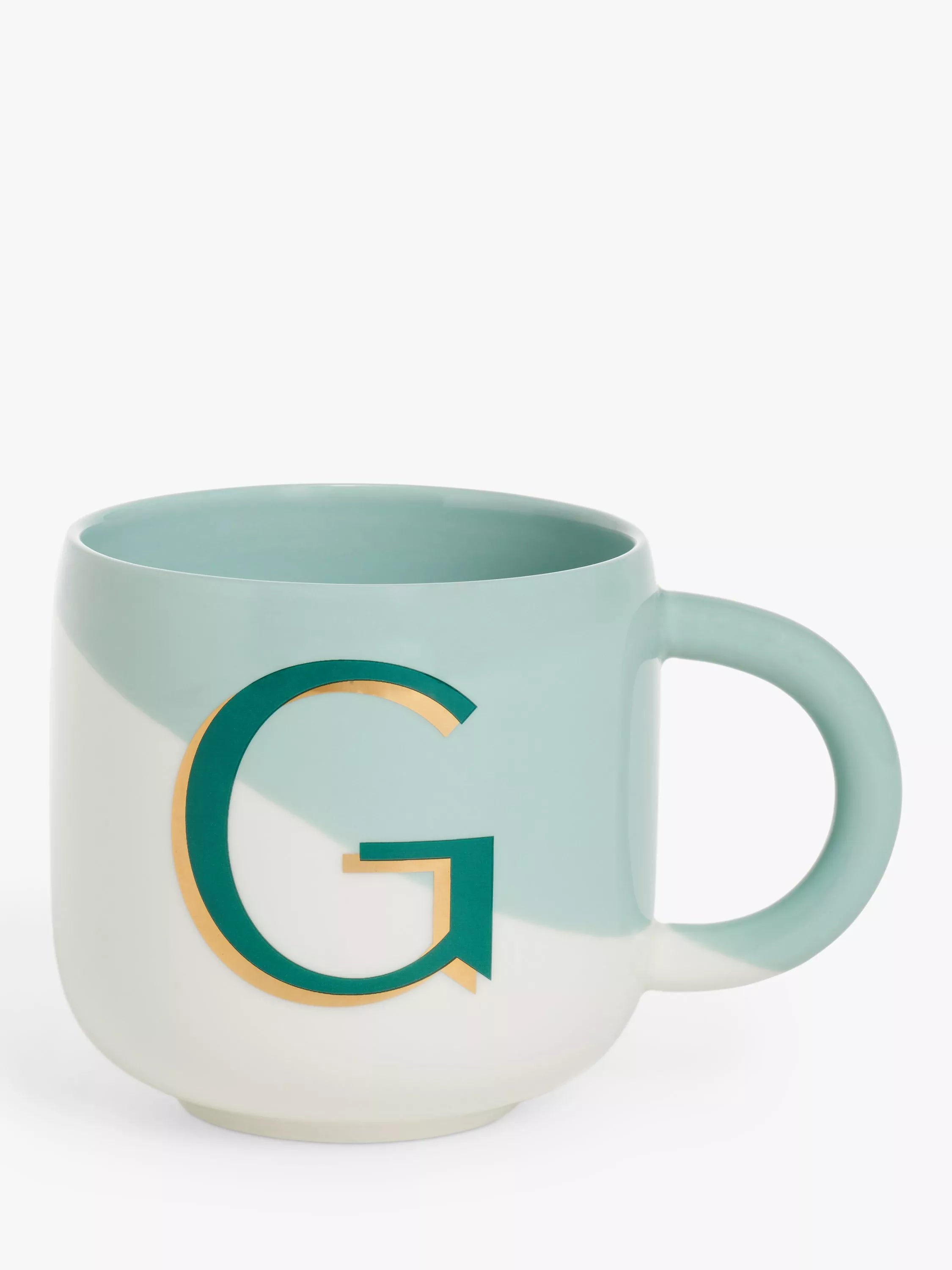 John Lewis Alphabet Fine China Mug - J