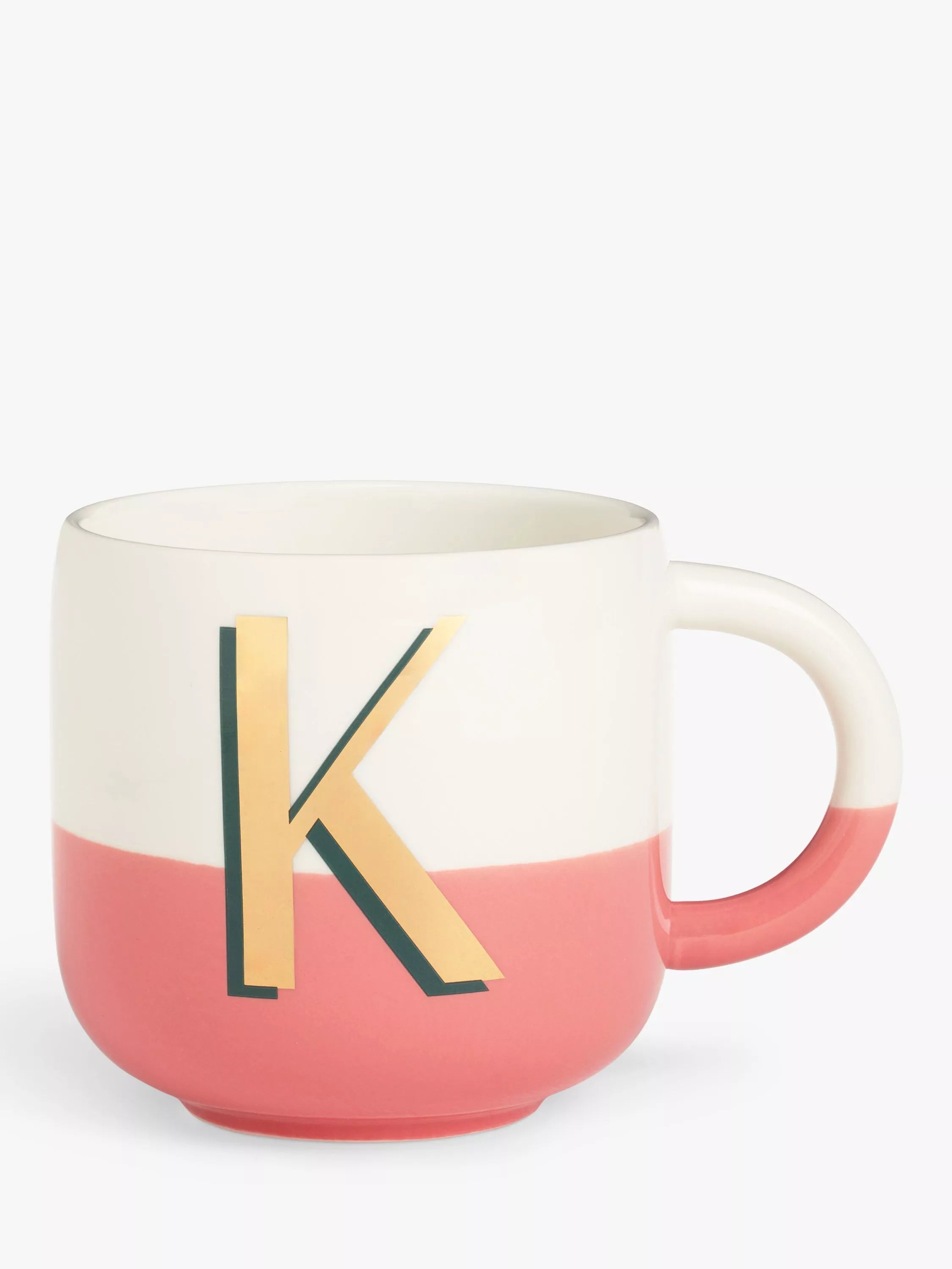 John Lewis Alphabet Fine China Mug - L
