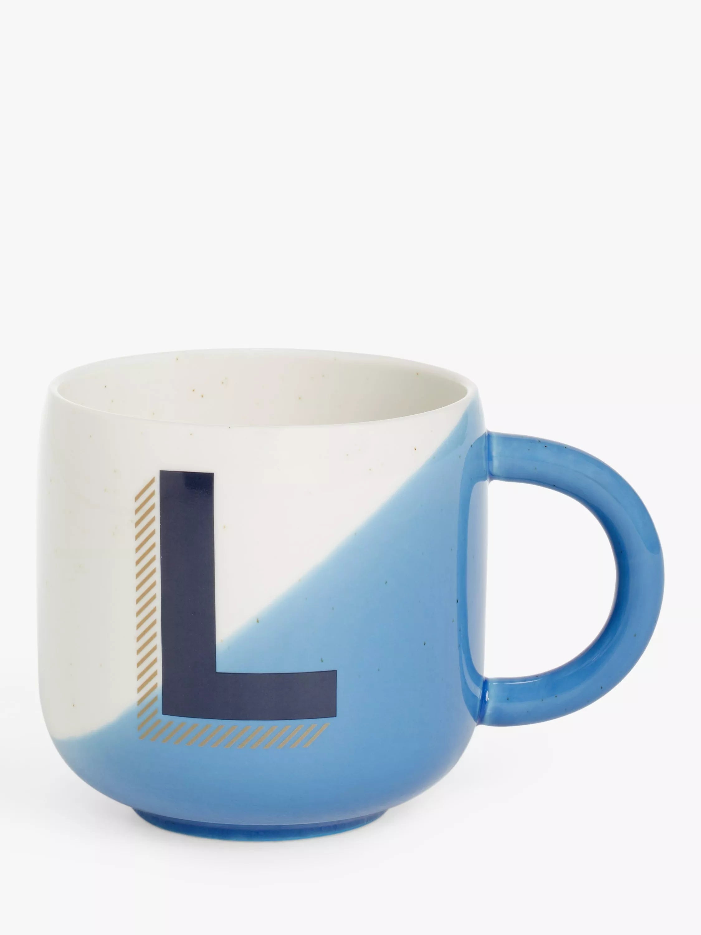 John Lewis Alphabet Fine China Mug - N