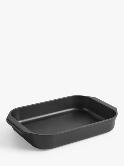 John Lewis John Lewis Cast Aluminum Non-Stick Roaster Roasting Tray 34 x 24cm- Buy online at McGrocer
