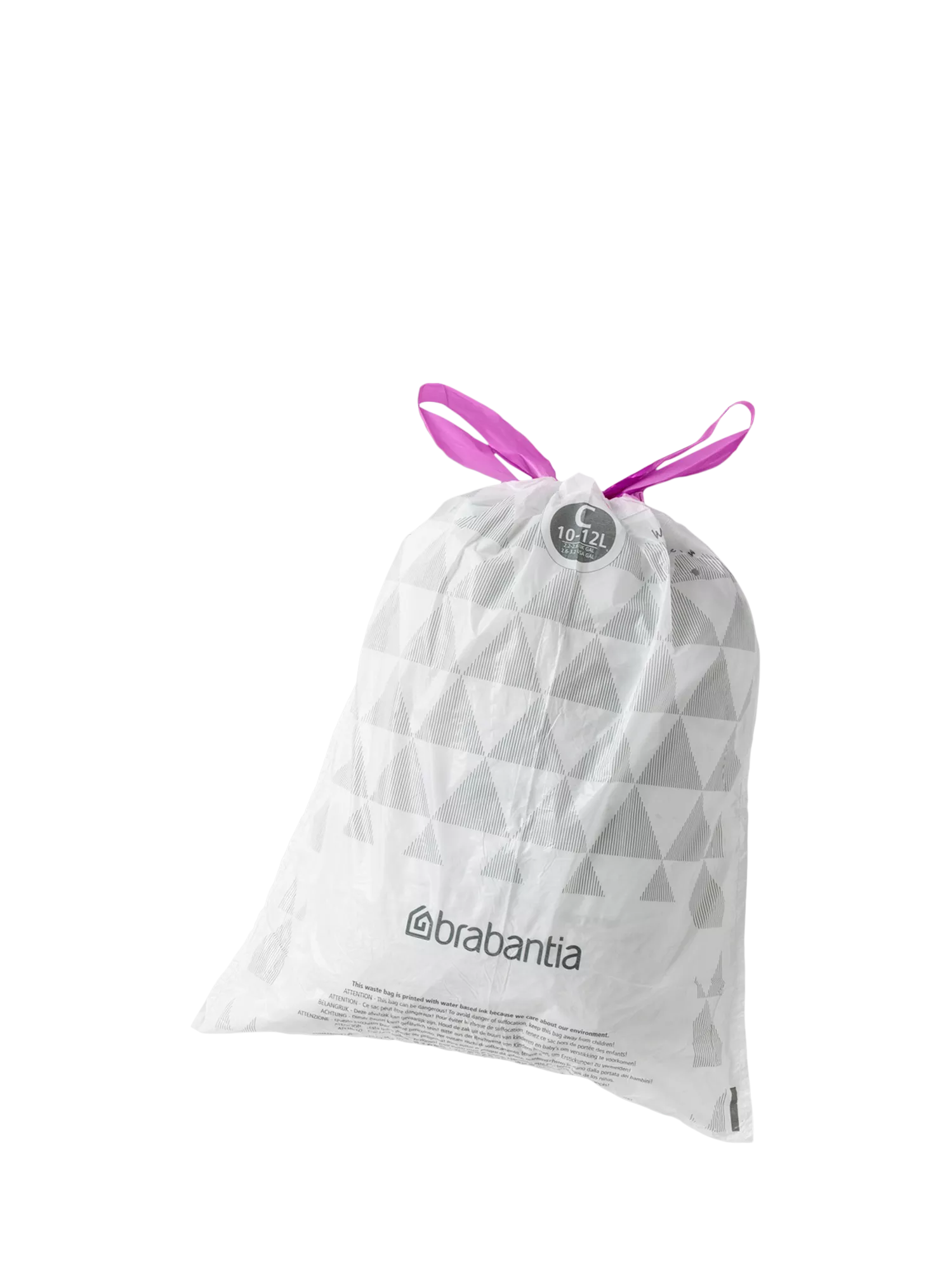 Brabantia PerfectFit bin liners Size C 10-12L - British product