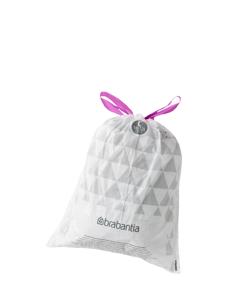 Brabantia PerfectFit bin liners Size C 10-12L - British product