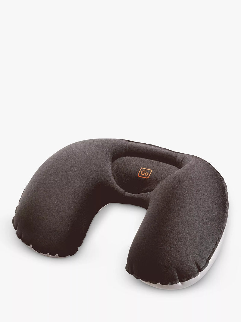 Go Travel Compact Snoozer pillow black (British brand)