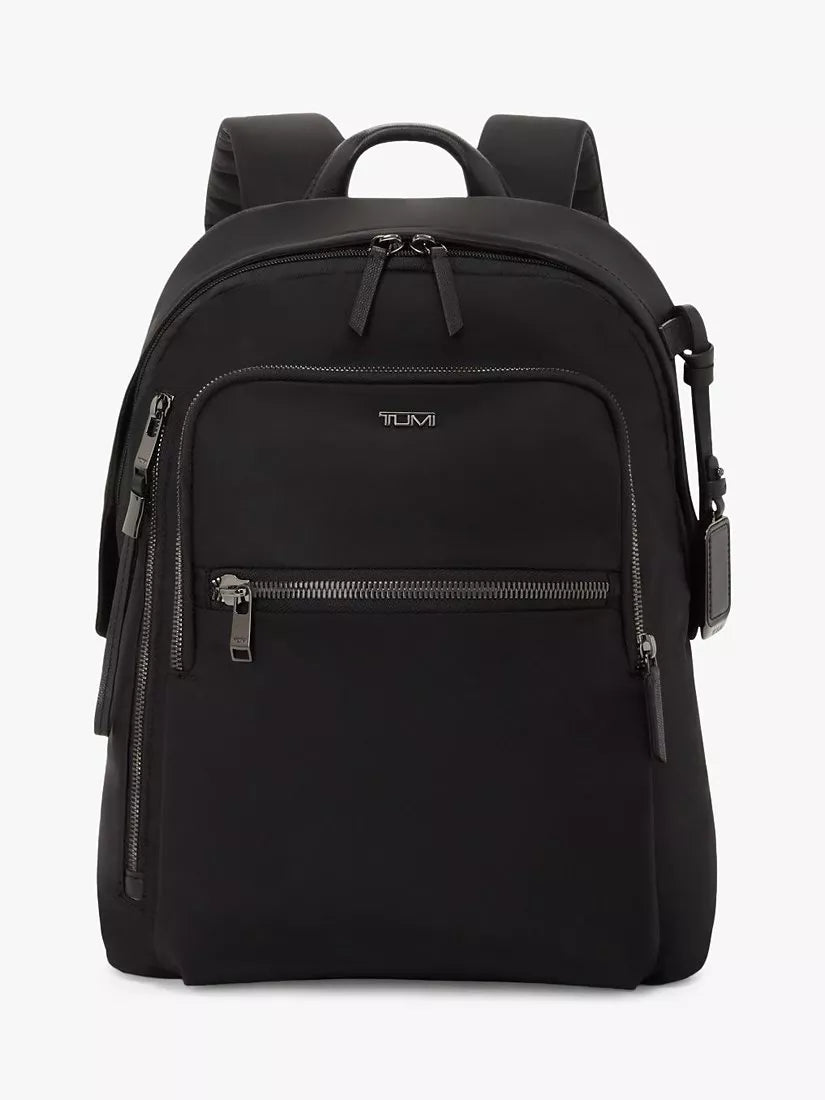 TUMI Voyageur Halsey backpack, lightweight organized bag (British brand)