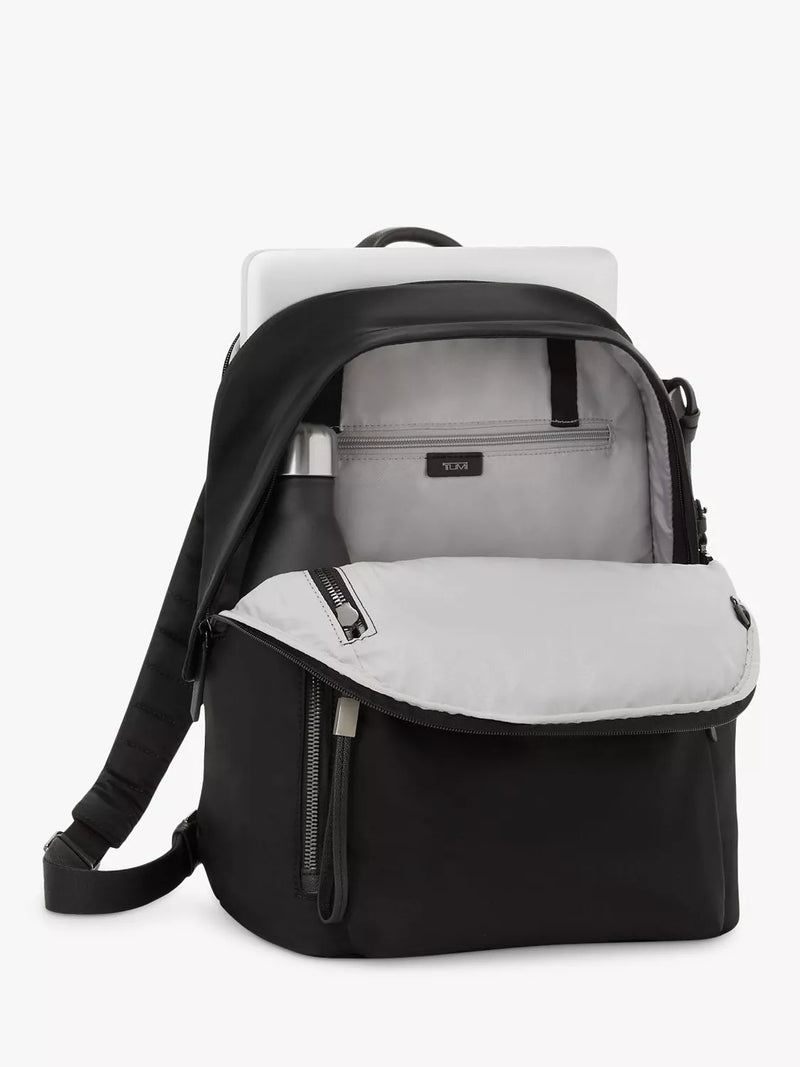 TUMI Voyageur Halsey backpack, lightweight organized bag (British brand)